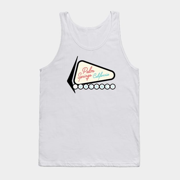 Palm Springs Tank Top by gianettin